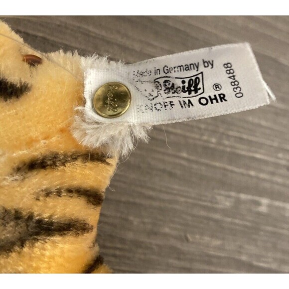Steiff Golden Age Of The Circus Tiger Only Replacement Plush - Picture 8 of 15